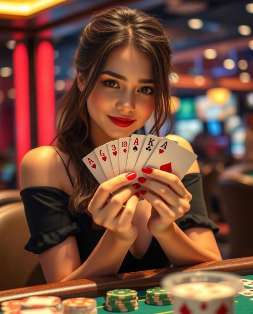 Animasi petir pengganda Lightning Baccarat